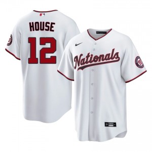 Iconic Brady House #12 White Baseball Embroidery Jersey | WAS Men Collection Edition 10818697