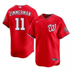 Ryan Zimmerman #11 Washington Nationals Baseball Jersey | Fresh Men Red Embroidery Edition 81503919